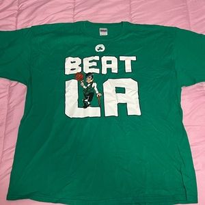 Boston Celtics beat la t shirt
